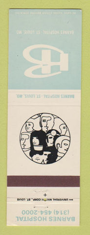 Matchbook Cover - Barnes Hospital St Louis MO