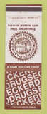 Matchbook Cover - Eckerd Drug Stores DD Bean