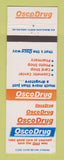 Matchbook Cover - Osco Drug Stores DD Bean