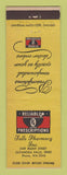 Matchbook Cover - Falls Pharmacy Drugs Cuyahoga Falls OH