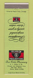 Matchbook Cover - Fair Oaks Pharmacy Drug Store Oak Park IL