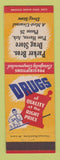 Matchbook Cover - Parker Bros Drug Store Pine Haven AR low phone #
