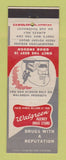 Matchbook Cover - Walgreens Drug Stores Only The Best DD Bean Bubble Bath