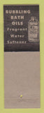 Matchbook Cover - Walgreens Drug Stores Only The Best DD Bean Bubble Bath