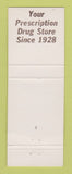 Matchbook Cover - Gray Drug Stores DD Bean