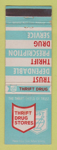 Matchbook Cover - Thrif Drug Stores WEAR
