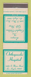 Matchbook Cover - League Crippled Children Shop Los Angeles CA Hospital