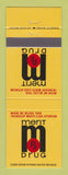 Matchbook Cover - Merit Drug Stores