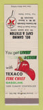 Matchbook Cover - Del Camino Cafe Texaco oil gas Del Camino Colorado