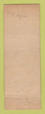 Matchbook Cover - Lou Ray's Restaurant Golconda IL girlie low phone #
