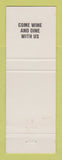 Matchbook Cover - Pool 13 Supper Club Savanna IL girlie