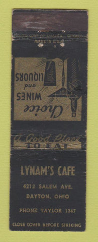Matchbook Cover - Lyman's Cafe Dayton OH WEAR