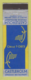 Matchbook Cover - Castleholm Swedish Restaqurant New York City
