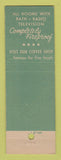 Matchbook Cover - Hotel Newburgh NY
