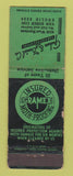 Matchbook Cover - Graham Daniel Cleaners Dyers Chicago IL ARROW WORN