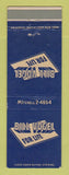Matchbook Cover - Bill Vogel Insurance Newark NJ Columbian