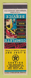 Matchbook Cover - Texaco oil gas Joe's New Castle PA