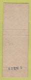 Matchbook Cover - Chevron oil gas Circle Bar Rancho Motel Bliss ID
