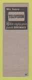 Matchbook Cover - Carl's Cocktail Lounge Anaheim CA girlie WEAR