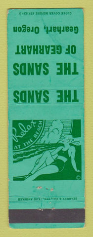 Matchbook Cover - The Sands Gearhart OR girlie WEAR