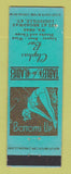 Matchbook Cover - Clephas Bar Louisville KY girlie