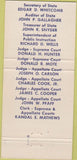 Matchbook Cover - Vote Whitcomb State Secretary 1966 FL 30 Strike