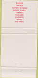 Matchbook Cover - Fannin Chevy Olds 1971 Peebles OH 30 Strike
