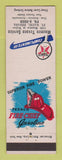 Matchbook Cover - Texaco oil gas Maumee Fort Wayne IN