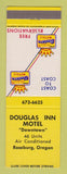 Matchbook Cover - Best Western Douglas Inn Motel Roseburg OR