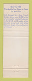 Matchbook Cover - Best Western Sailor Jack Ocean Front Motel Oceanlake OR