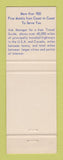 Matchbook Cover - Best Western Western Village Motel Gold Beach OR