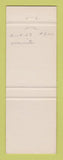 Matchbook Cover - Best Western Westward Ho Motel Bend OR