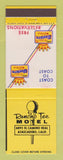 Matchbook Cover - Best Western Rancho Tee Motel Atascadero CA WEAR