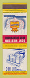 Matchbook Cover - Best Western Crillon Motel Atlantic City NJ