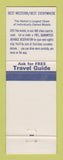 Matchbook Cover - Best Western Crillon Motel Atlantic City NJ