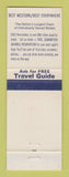 Matchbook Cover - Best Western Conley's Motel New Stanton PA