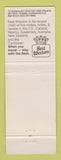 Matchbook Cover - Best Western Jasper Motel Jasper FL