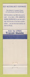 Matchbook Cover - Best Western Bar X Motel Grand Junction Colorado