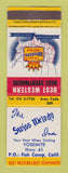 Matchbook Cover - Best Western Swiss Melody Inn Fish Camp CA Yosemite