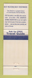 Matchbook Cover - Best Western Town House Lodge San Diego CA WEAR