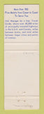 Matchbook Cover - Best Western Hitching Post Inn Cheyenne WY
