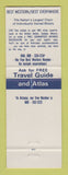 Matchbook Cover - Best Western Harborside Motor Inn Port Washinton WI