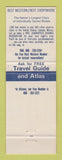Matchbook Cover - Best Western Lemon Tree Inn Washington NC