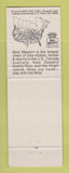 Matchbook Cover - Best Western Outlaw Inn Kalispell MT