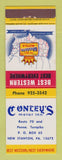 Matchbook Cover - Best Western Conley's Motor Inn New Stanton PA