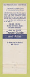Matchbook Cover - Best Western Mums Motel North East PA