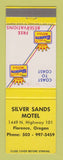 Matchbook Cover - Best Western Silver Sands Motel Florence OR