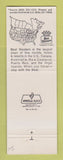 Matchbook Cover - Best Western LBJ Dallas TX