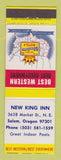 Matchbook Cover - Best Western New King Inn Salem OR WEAR