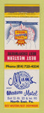 Matchbook Cover - Best Western Mums Motel North East PA